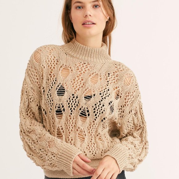 Free People Sweaters - NWT FP BEACH Free People Beach Baja Sur Pullover